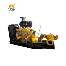 8 inch industrial large diesel powered high suction lift long distance water pumps